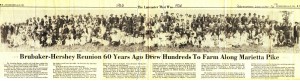 Sunday News article of 1920 reunion