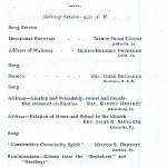1919 Brubaker-Hershey Program - pg 2