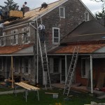 821 Farmingdale Rd renovation, May, 2014