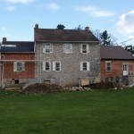 North (rear) view of renovation