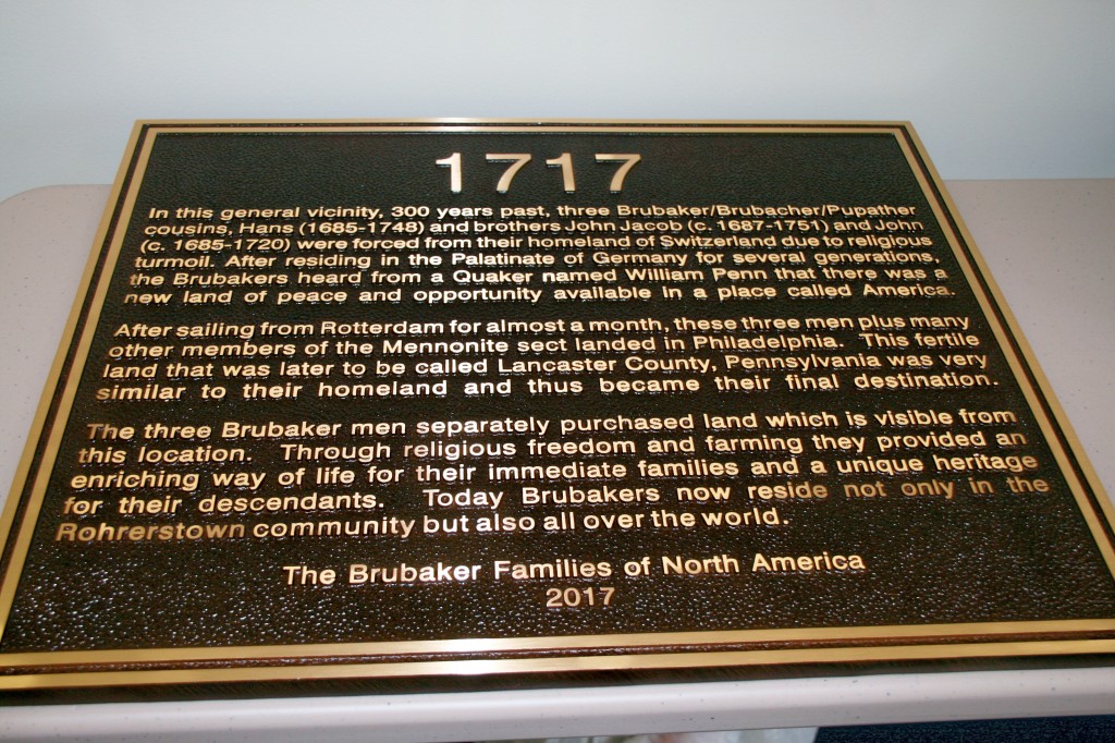 The 300th Anniversary plaque was unveiled at the 94th annual reunion.  It will be placed on the memorial rock and dedicated at next year's 300th anniversary celebration.